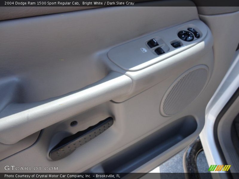 Bright White / Dark Slate Gray 2004 Dodge Ram 1500 Sport Regular Cab