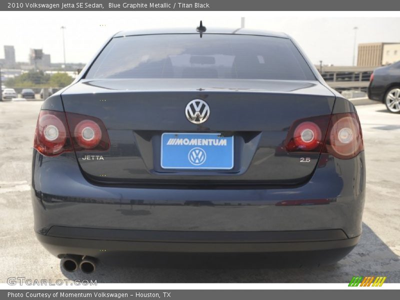 Blue Graphite Metallic / Titan Black 2010 Volkswagen Jetta SE Sedan