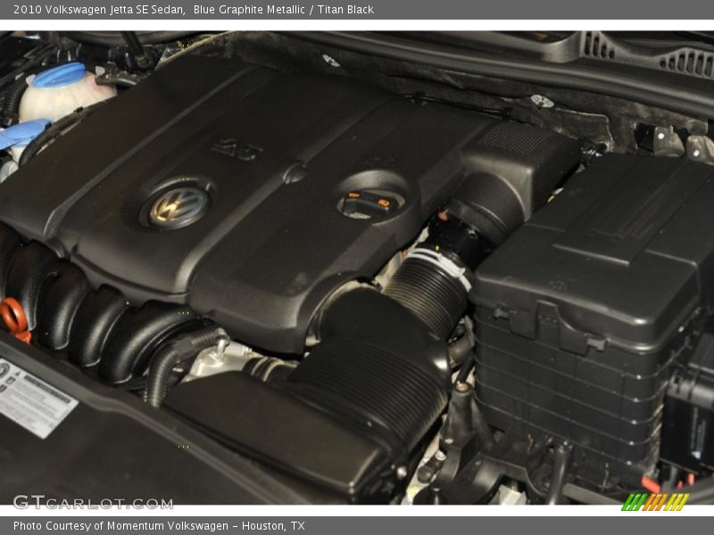 Blue Graphite Metallic / Titan Black 2010 Volkswagen Jetta SE Sedan