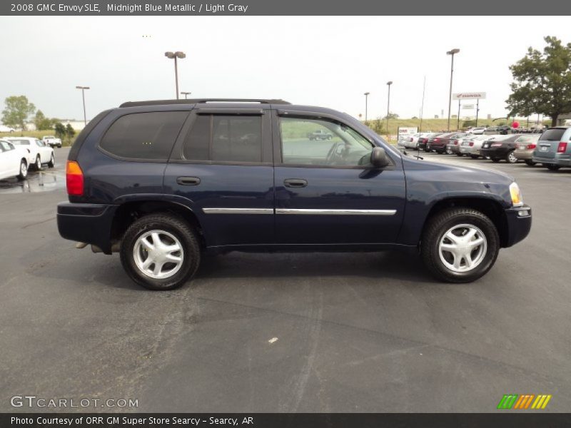 Midnight Blue Metallic / Light Gray 2008 GMC Envoy SLE