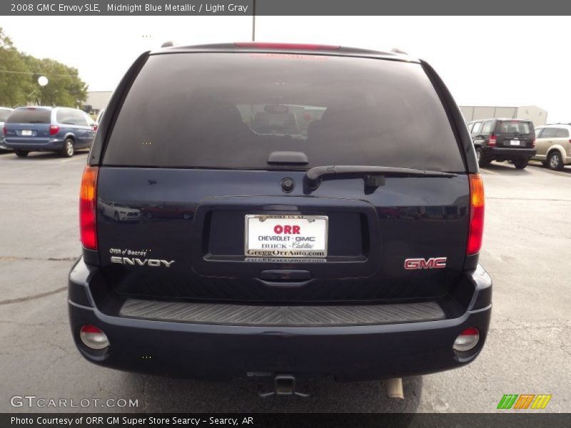 Midnight Blue Metallic / Light Gray 2008 GMC Envoy SLE