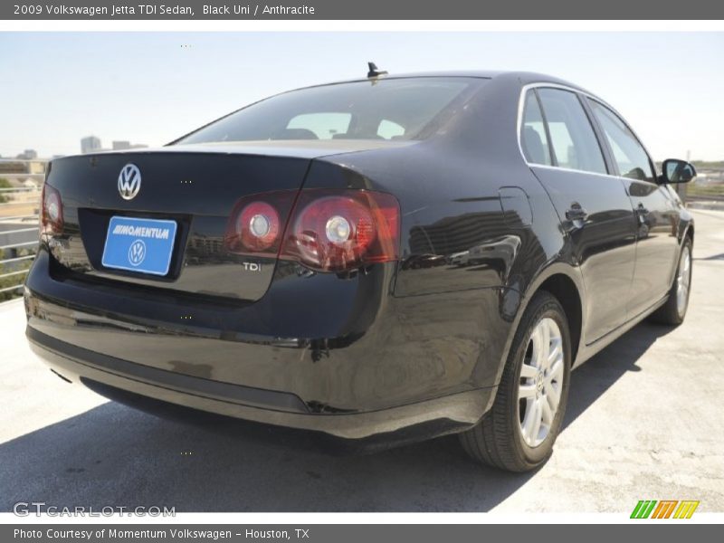 Black Uni / Anthracite 2009 Volkswagen Jetta TDI Sedan