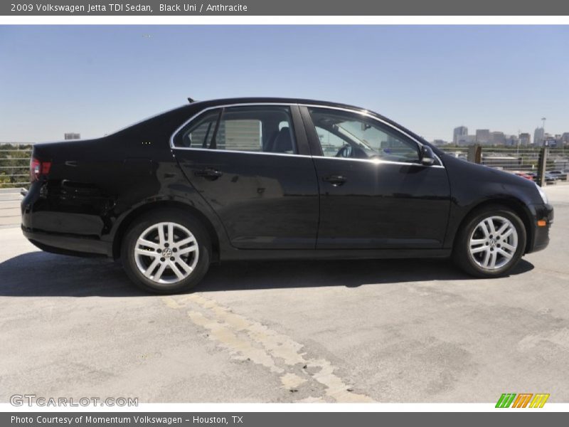 Black Uni / Anthracite 2009 Volkswagen Jetta TDI Sedan