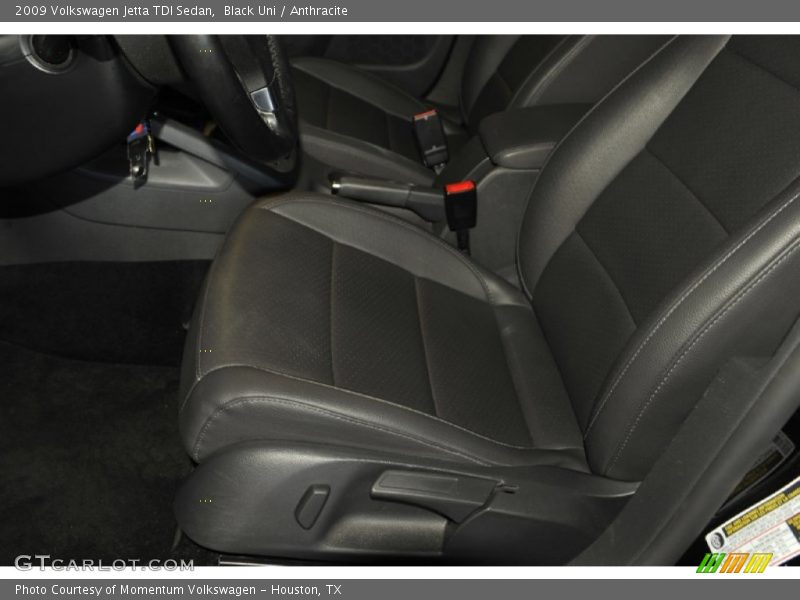 Black Uni / Anthracite 2009 Volkswagen Jetta TDI Sedan
