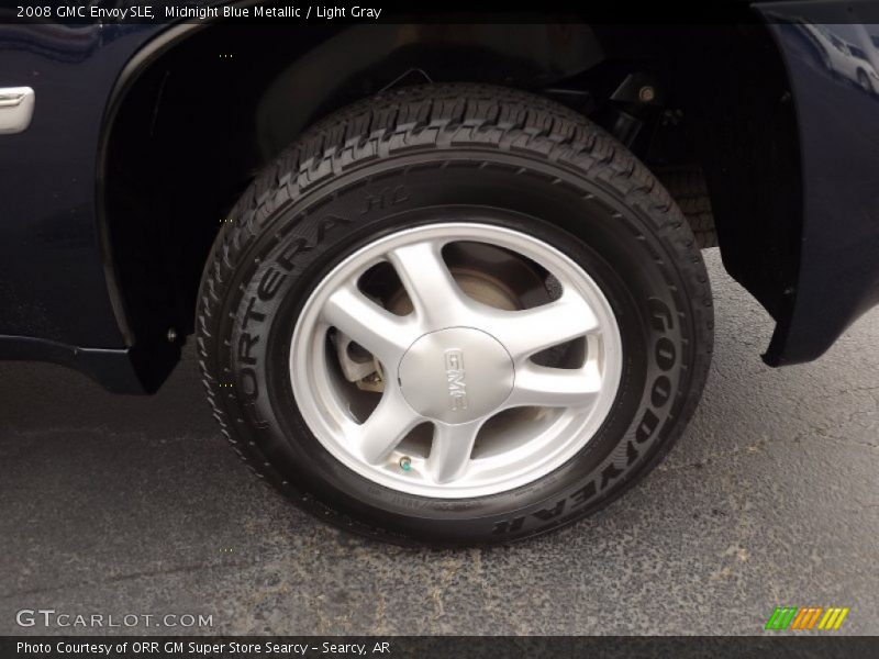 Midnight Blue Metallic / Light Gray 2008 GMC Envoy SLE