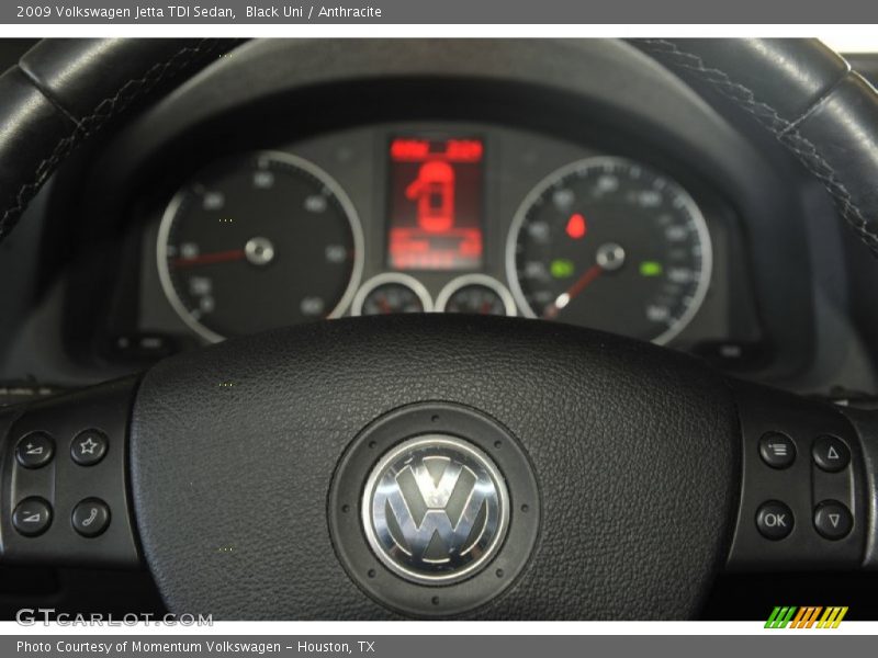 Black Uni / Anthracite 2009 Volkswagen Jetta TDI Sedan