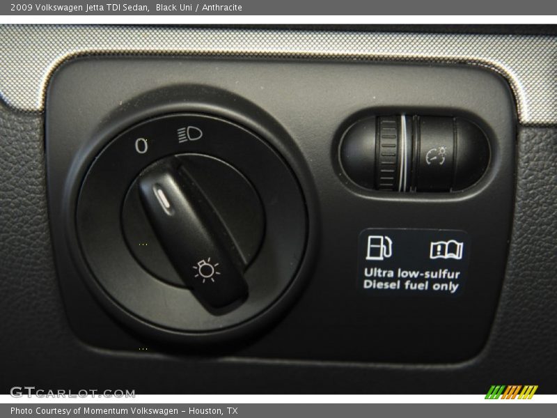 Black Uni / Anthracite 2009 Volkswagen Jetta TDI Sedan