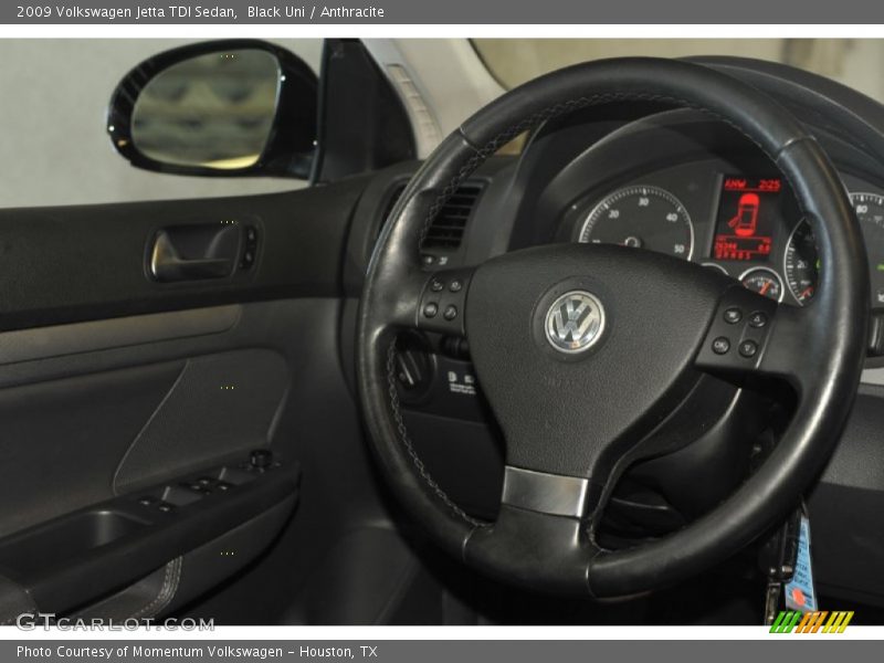 Black Uni / Anthracite 2009 Volkswagen Jetta TDI Sedan