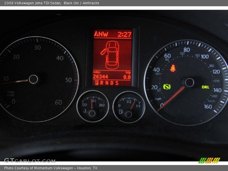Black Uni / Anthracite 2009 Volkswagen Jetta TDI Sedan
