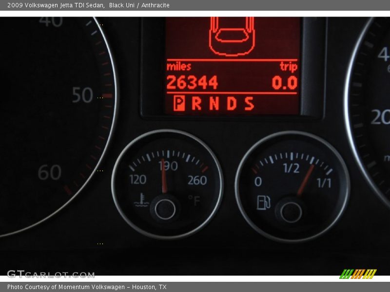 Black Uni / Anthracite 2009 Volkswagen Jetta TDI Sedan