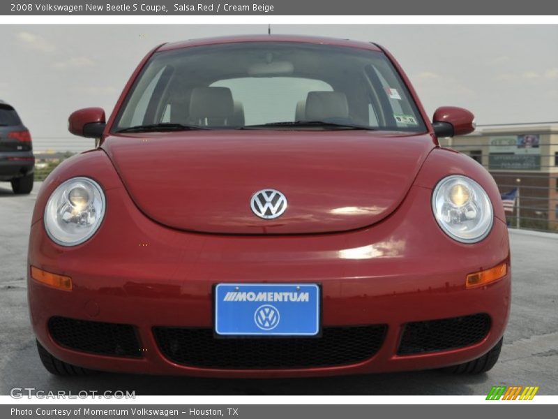 Salsa Red / Cream Beige 2008 Volkswagen New Beetle S Coupe