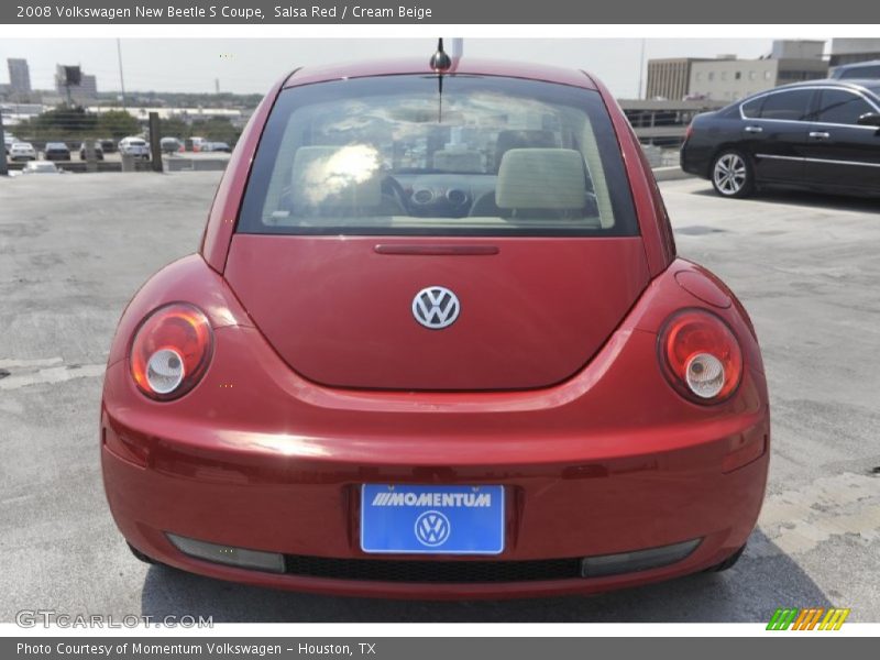 Salsa Red / Cream Beige 2008 Volkswagen New Beetle S Coupe