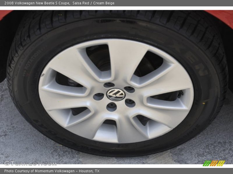 Salsa Red / Cream Beige 2008 Volkswagen New Beetle S Coupe