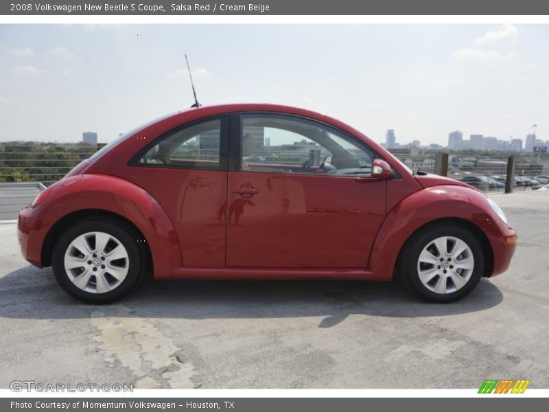 Salsa Red / Cream Beige 2008 Volkswagen New Beetle S Coupe