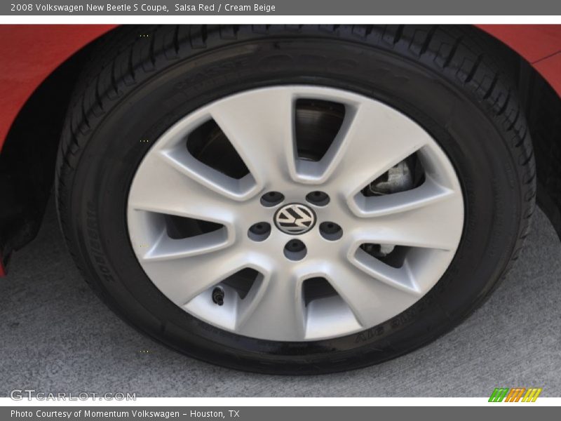 Salsa Red / Cream Beige 2008 Volkswagen New Beetle S Coupe