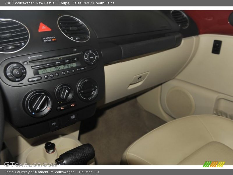 Salsa Red / Cream Beige 2008 Volkswagen New Beetle S Coupe