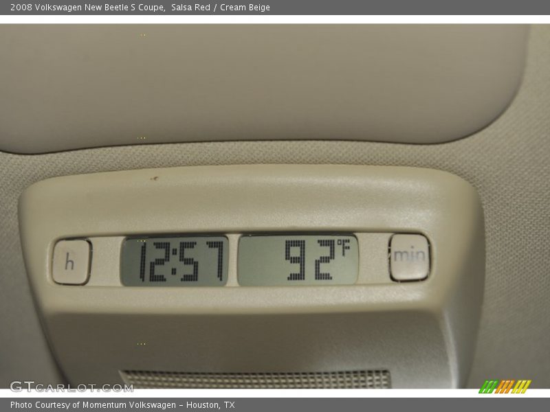 Salsa Red / Cream Beige 2008 Volkswagen New Beetle S Coupe