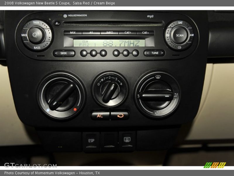 Salsa Red / Cream Beige 2008 Volkswagen New Beetle S Coupe