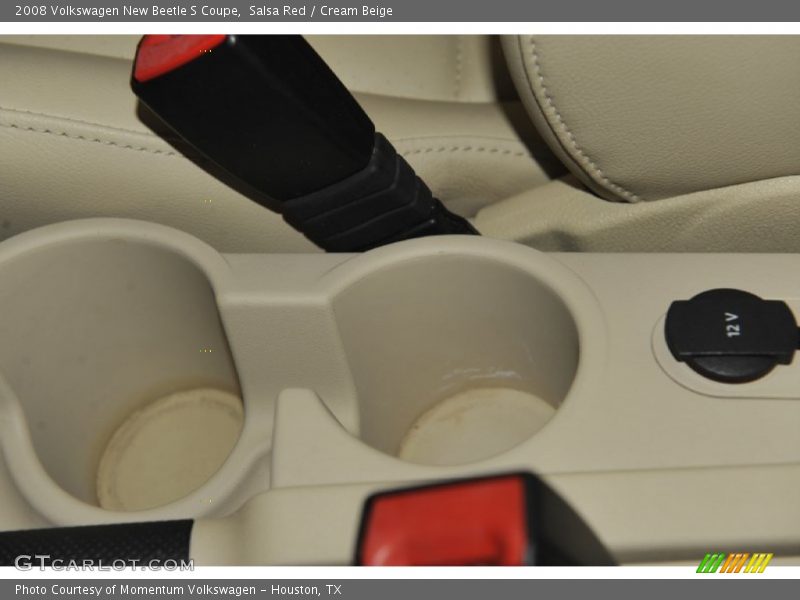 Salsa Red / Cream Beige 2008 Volkswagen New Beetle S Coupe