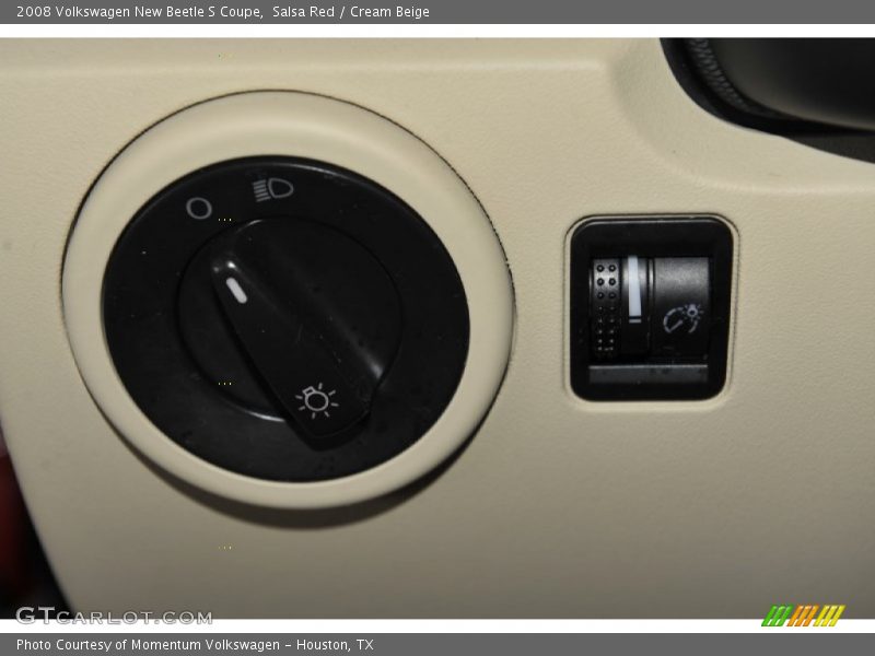 Salsa Red / Cream Beige 2008 Volkswagen New Beetle S Coupe
