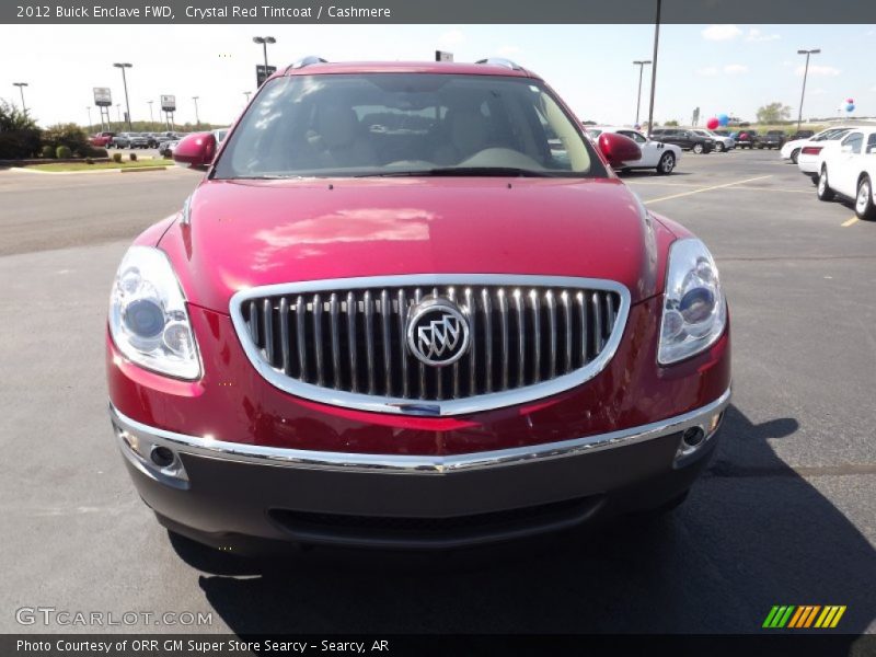 Crystal Red Tintcoat / Cashmere 2012 Buick Enclave FWD