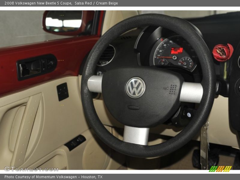 Salsa Red / Cream Beige 2008 Volkswagen New Beetle S Coupe