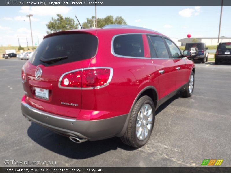 Crystal Red Tintcoat / Cashmere 2012 Buick Enclave FWD