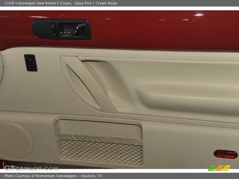 Salsa Red / Cream Beige 2008 Volkswagen New Beetle S Coupe