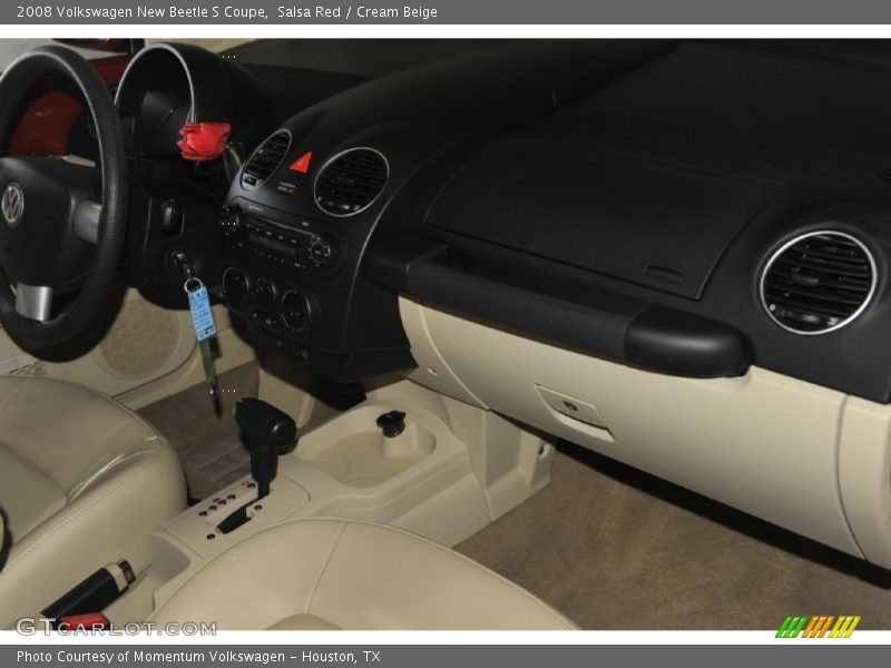 Salsa Red / Cream Beige 2008 Volkswagen New Beetle S Coupe