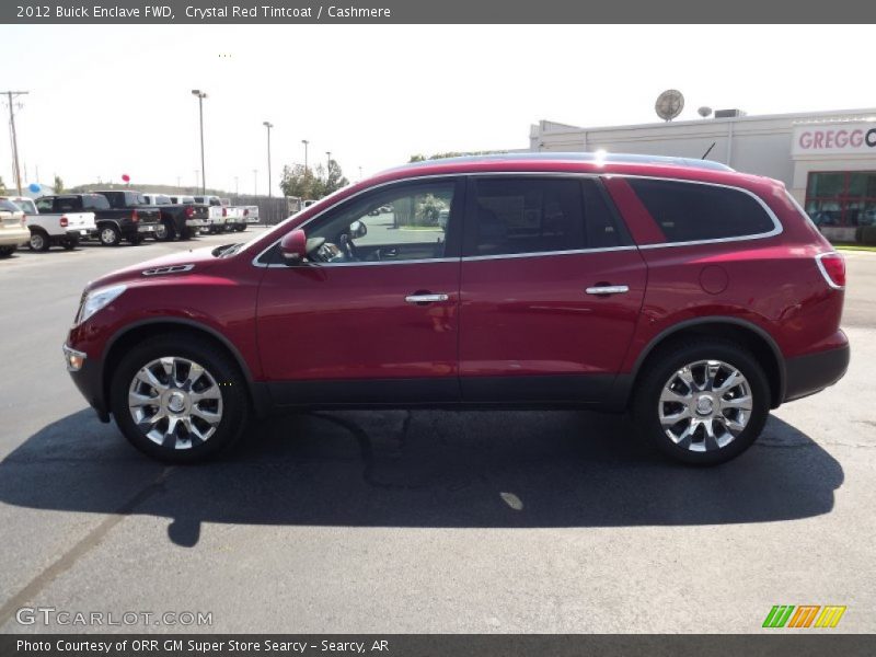 Crystal Red Tintcoat / Cashmere 2012 Buick Enclave FWD