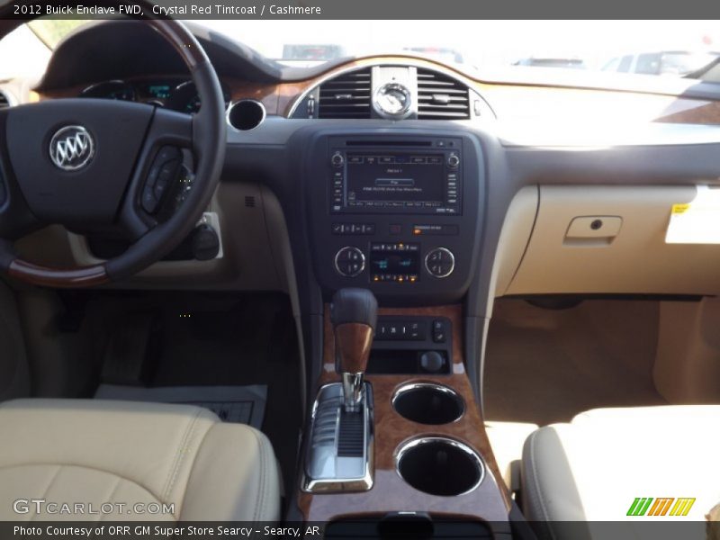 Crystal Red Tintcoat / Cashmere 2012 Buick Enclave FWD