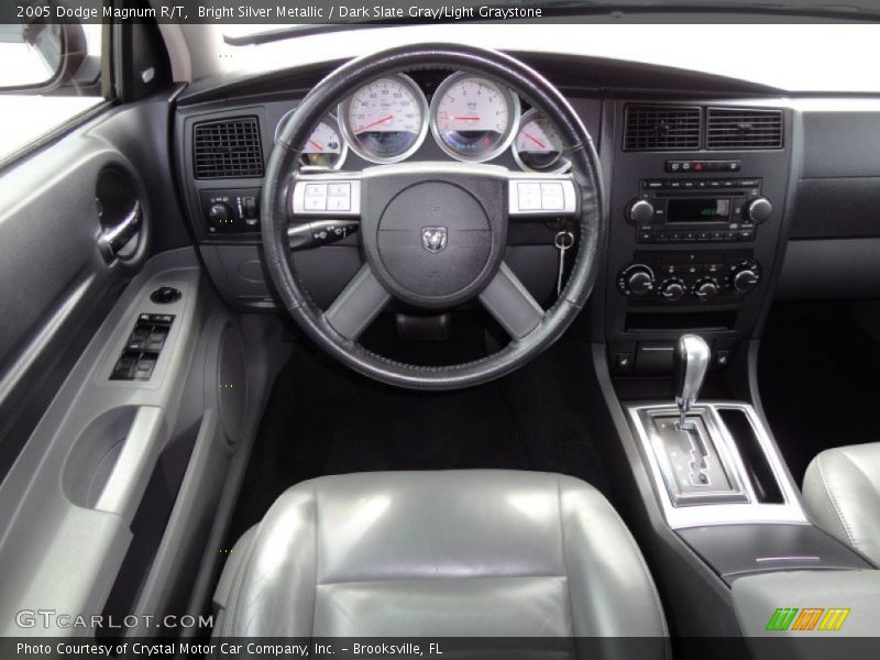 Bright Silver Metallic / Dark Slate Gray/Light Graystone 2005 Dodge Magnum R/T