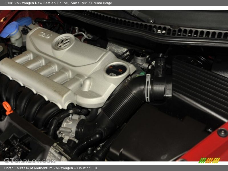 Salsa Red / Cream Beige 2008 Volkswagen New Beetle S Coupe