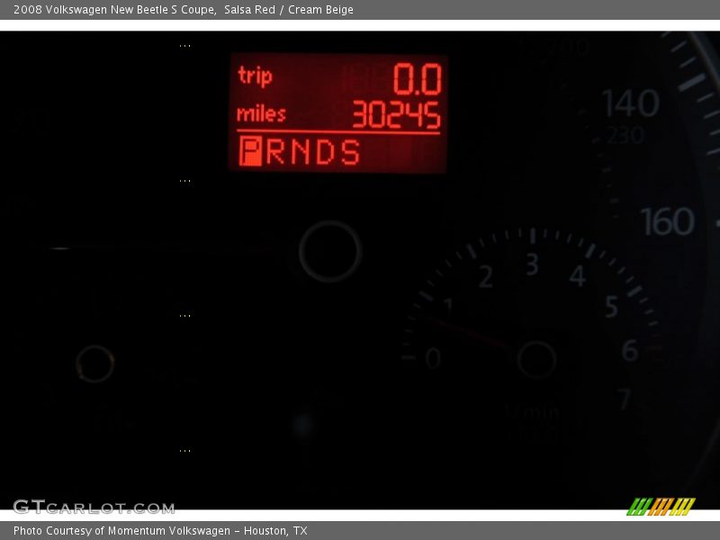 Salsa Red / Cream Beige 2008 Volkswagen New Beetle S Coupe