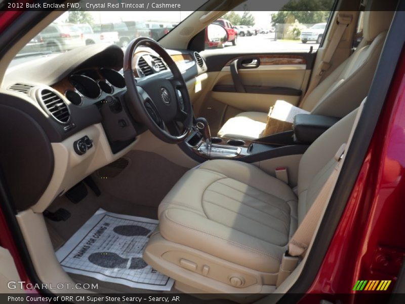  2012 Enclave FWD Cashmere Interior