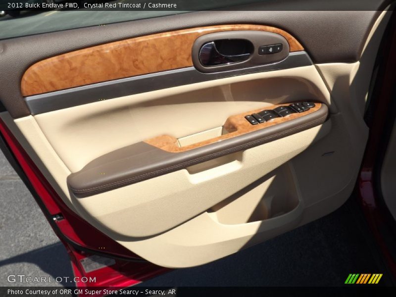 Crystal Red Tintcoat / Cashmere 2012 Buick Enclave FWD