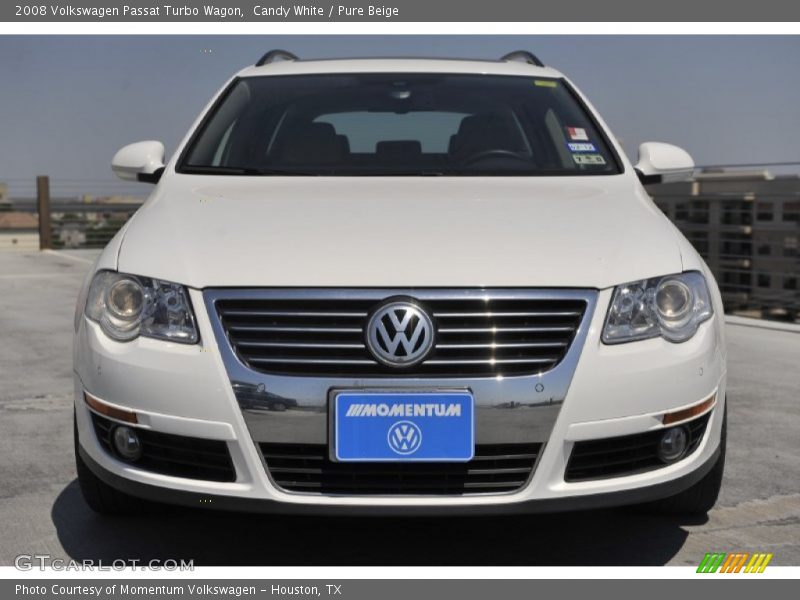 Candy White / Pure Beige 2008 Volkswagen Passat Turbo Wagon