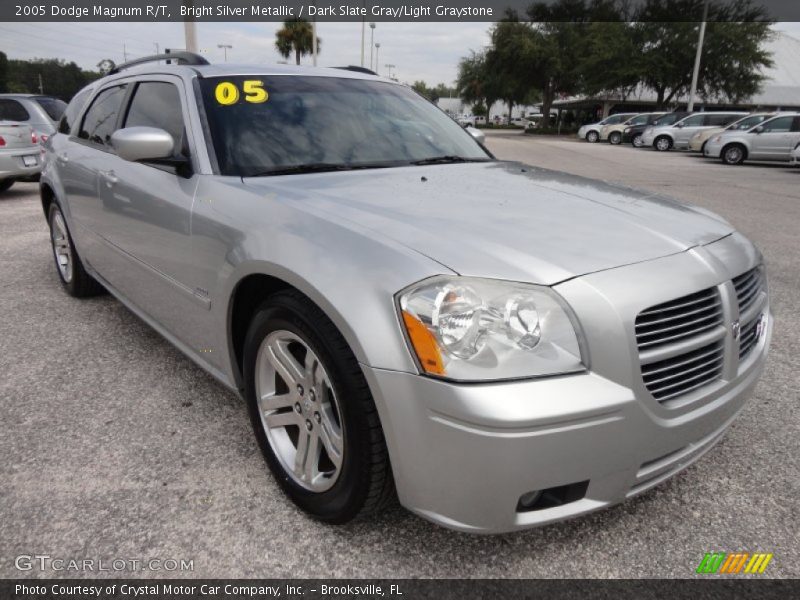 Bright Silver Metallic / Dark Slate Gray/Light Graystone 2005 Dodge Magnum R/T