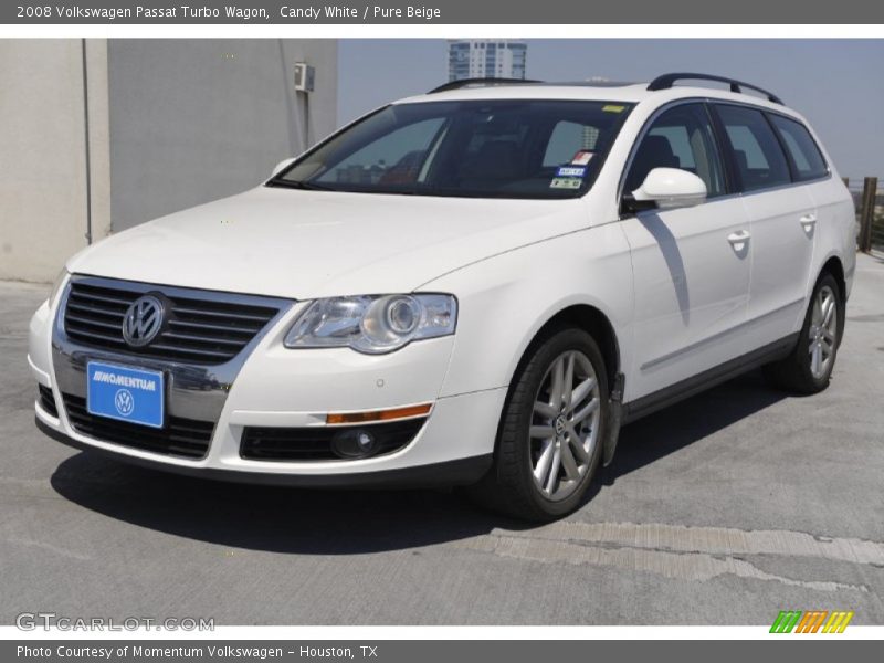 Candy White / Pure Beige 2008 Volkswagen Passat Turbo Wagon