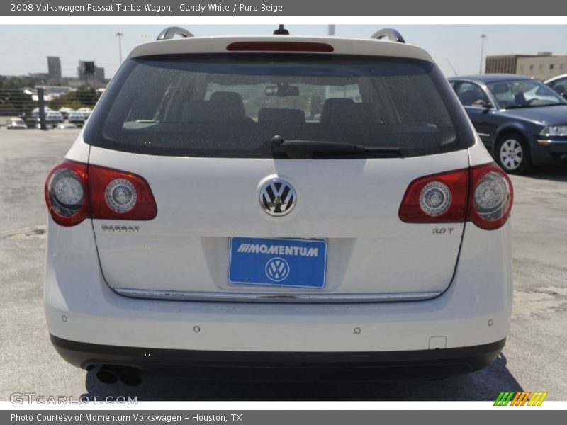 Candy White / Pure Beige 2008 Volkswagen Passat Turbo Wagon