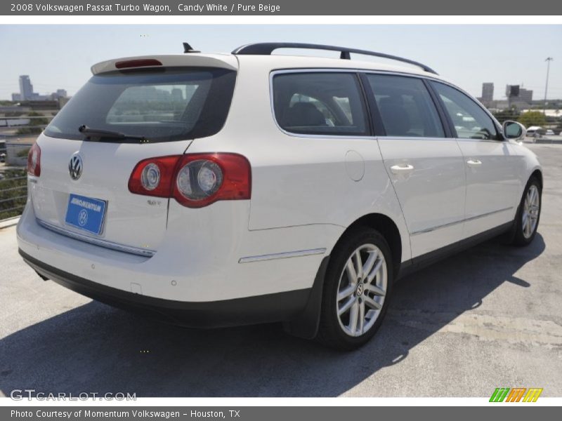 Candy White / Pure Beige 2008 Volkswagen Passat Turbo Wagon