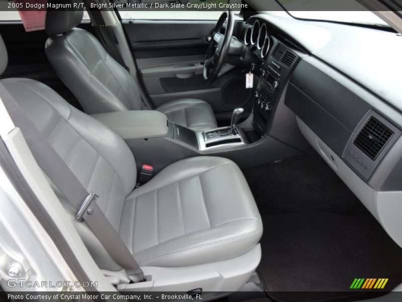 Bright Silver Metallic / Dark Slate Gray/Light Graystone 2005 Dodge Magnum R/T