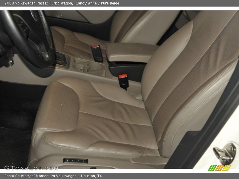 Candy White / Pure Beige 2008 Volkswagen Passat Turbo Wagon