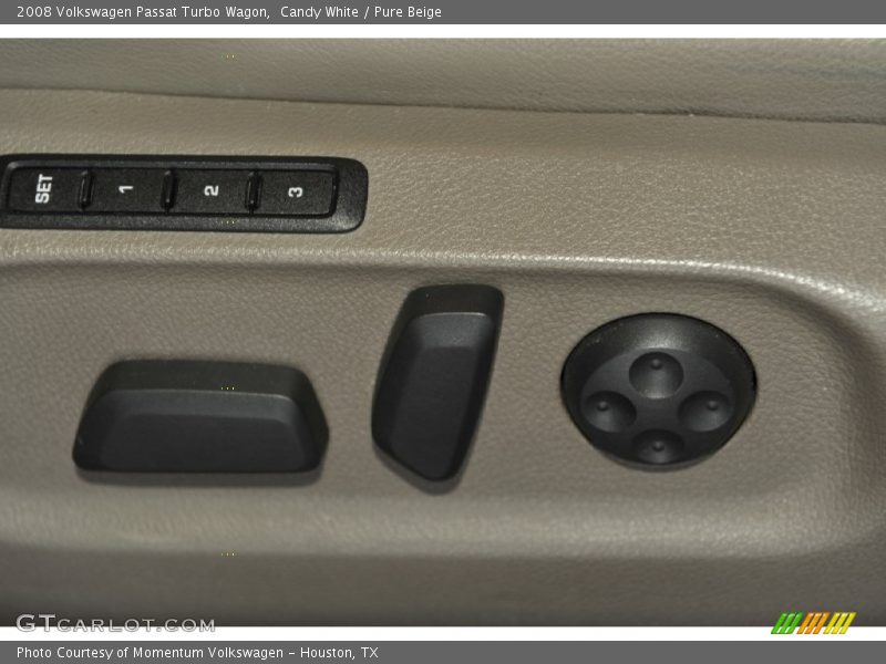 Candy White / Pure Beige 2008 Volkswagen Passat Turbo Wagon