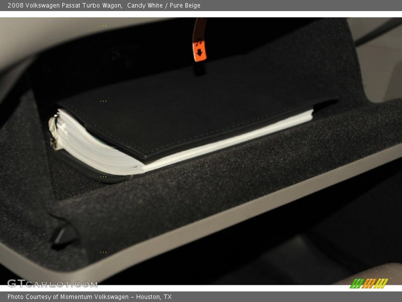 Candy White / Pure Beige 2008 Volkswagen Passat Turbo Wagon