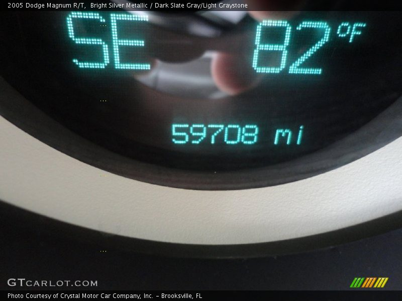 Bright Silver Metallic / Dark Slate Gray/Light Graystone 2005 Dodge Magnum R/T