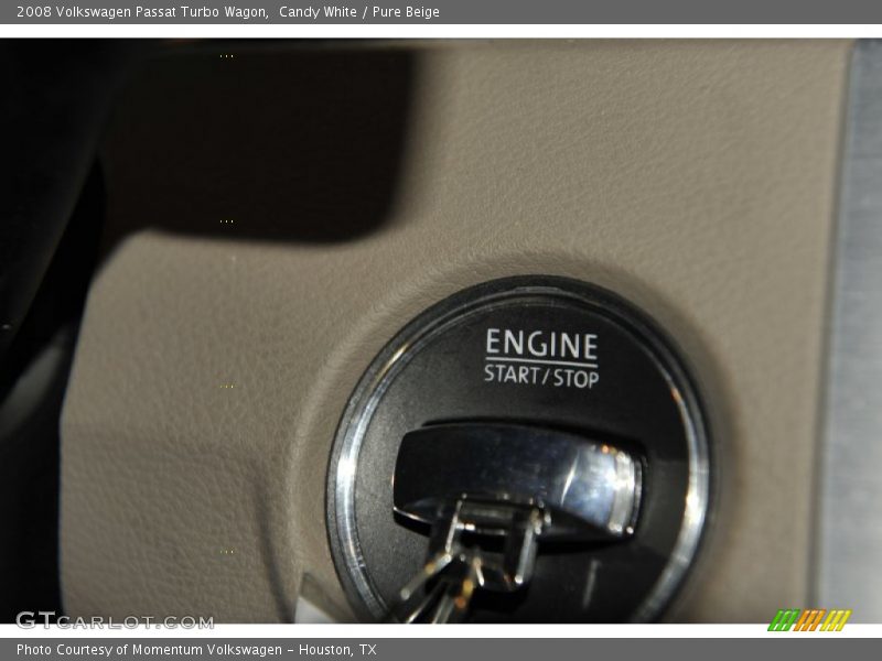 Candy White / Pure Beige 2008 Volkswagen Passat Turbo Wagon