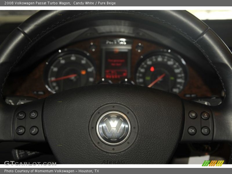 Candy White / Pure Beige 2008 Volkswagen Passat Turbo Wagon