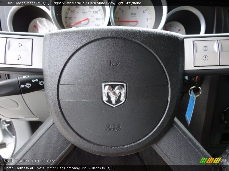 Bright Silver Metallic / Dark Slate Gray/Light Graystone 2005 Dodge Magnum R/T
