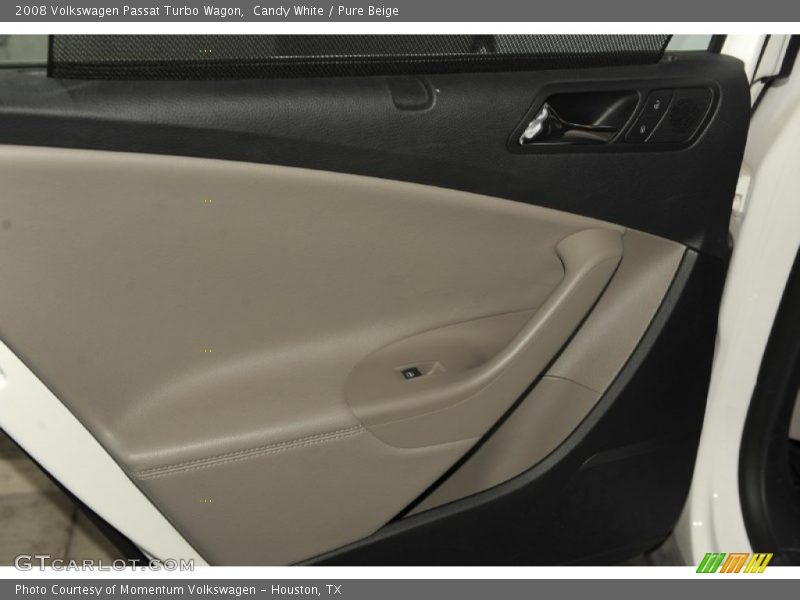 Candy White / Pure Beige 2008 Volkswagen Passat Turbo Wagon